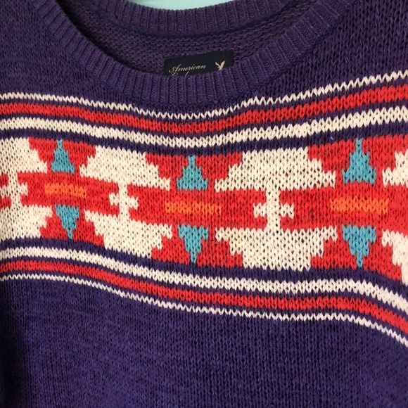 Colorful Aztec Sweater - Picture 3 of 4